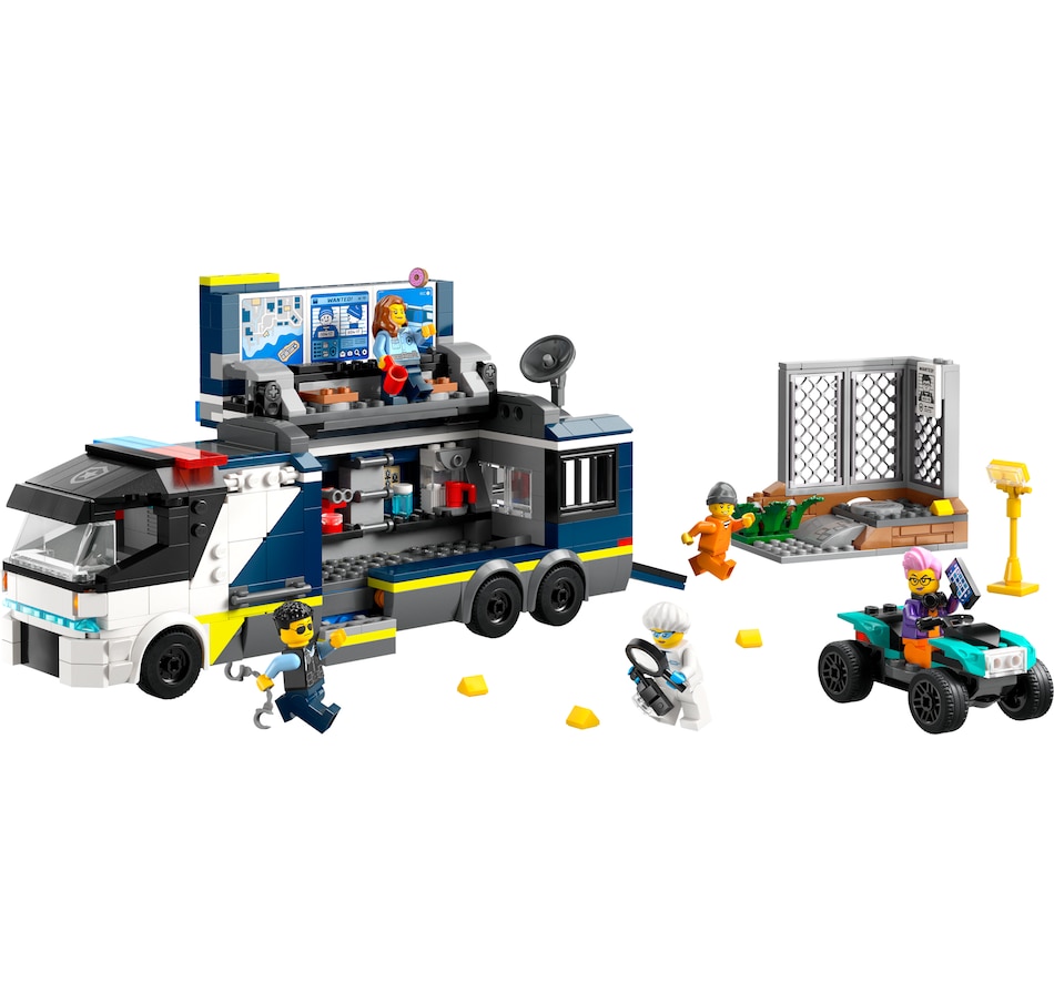 Image 117070_ALTMORE1.jpg, Product 117-070 / Price $69.99, LEGO City Police Mobile Crime Lab Truck Toy (60418) from Lego on TSC.ca's Toys & Hobbies department