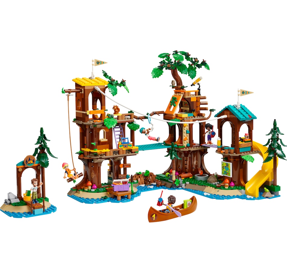 Image 117081_ALTMORE1.jpg, Product 117-081 / Price $169.99, LEGO Friends Adventure Camp Tree House (42631) from Lego on TSC.ca's Toys & Hobbies department