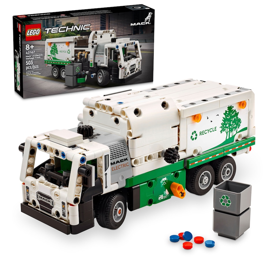 Image 117086.jpg, Product 117-086 / Price $39.99, LEGO Mack LR Electric Garbage Truck (42167) from Lego on TSC.ca's Toys & Hobbies department