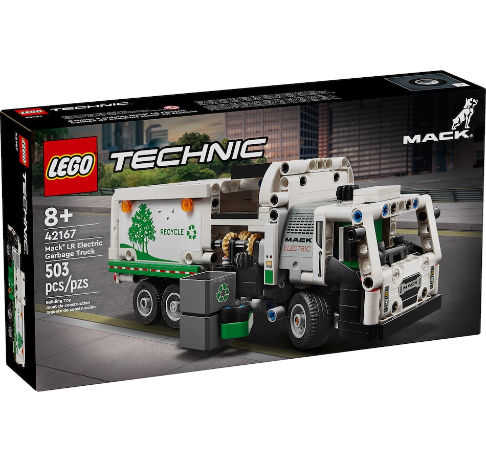 Image 117086_ALTMORE2.jpg, Product 117-086 / Price $39.99, LEGO Mack LR Electric Garbage Truck (42167) from Lego on TSC.ca's Toys & Hobbies department