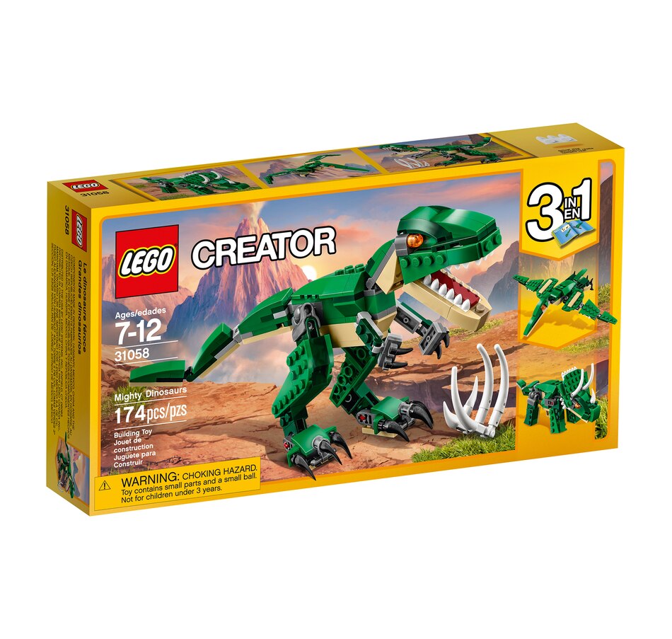 Image 117090_ALTMORE2.jpg, Product 117-090 / Price $17.99, LEGO Creator Mighty Dinosaurs (31058) from Lego on TSC.ca's Toys & Hobbies department