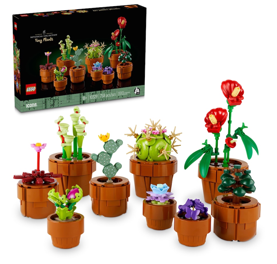 Image 117125.jpg, Product 117-125 / Price $69.99, LEGO Icons Tiny Plants (10329) from Lego on TSC.ca's Toys & Hobbies department