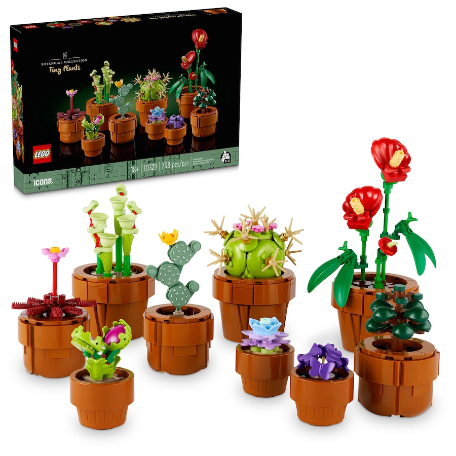 Image 117125.jpg, Product 117-125 / Price $69.99, LEGO Icons Tiny Plants (10329) from Lego on TSC.ca's Toys & Hobbies department