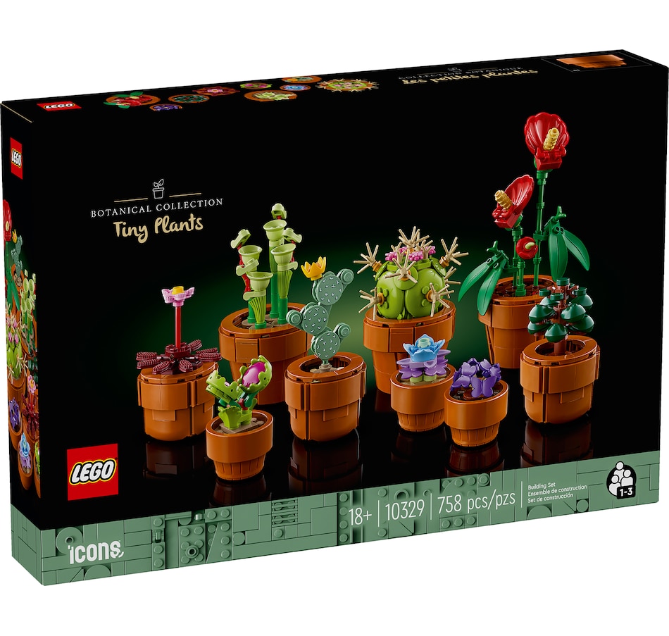 Image 117125_ALTMORE2.jpg, Product 117-125 / Price $69.99, LEGO Icons Tiny Plants (10329) from Lego on TSC.ca's Toys & Hobbies department