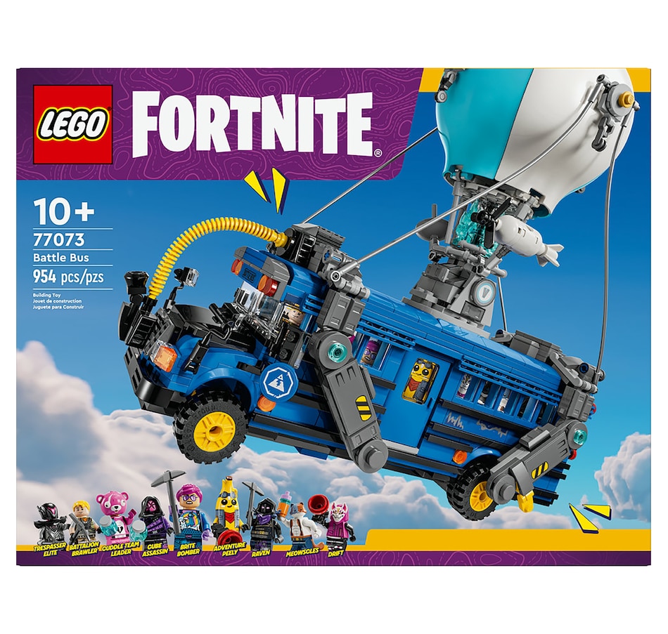 Image 117151_ALTMORE2.jpg, Product 117-151 / Price $129.99, LEGO Fortnite Battle Bus (77073) from Lego on TSC.ca's Toys & Hobbies department