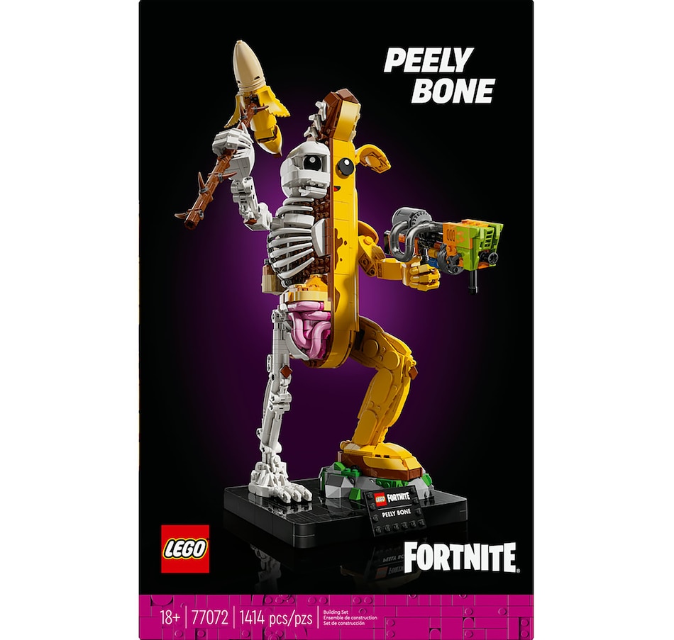Image 117152_ALTMORE2.jpg, Product 117-152 / Price $129.99, LEGO Fortnite Peely Bone (77072) from Lego on TSC.ca's Toys & Hobbies department