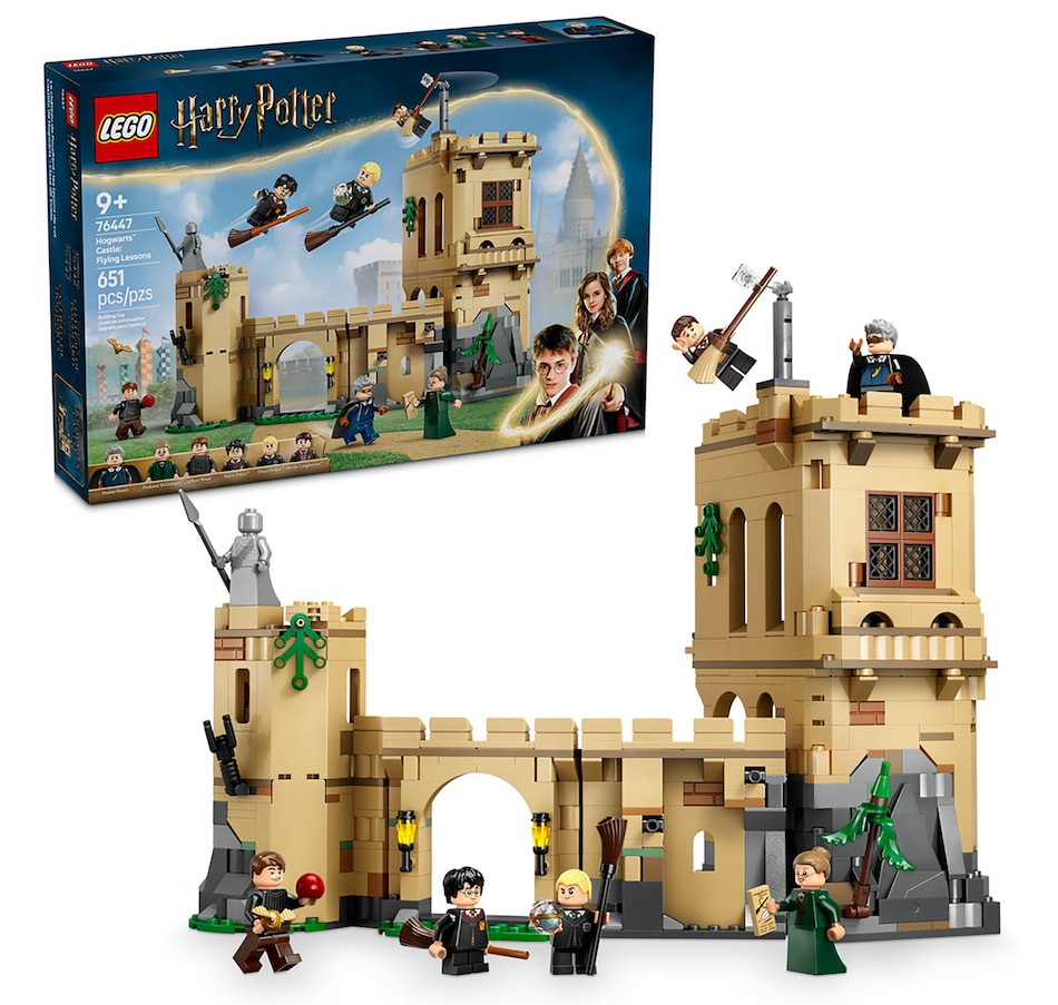 Image 117155.jpg, Product 117-155 / Price $99.99, LEGO Brickbuilt Harry Potter Hogwarts Castle: Flying Lesson (76447) from Lego on TSC.ca's Toys & Hobbies department