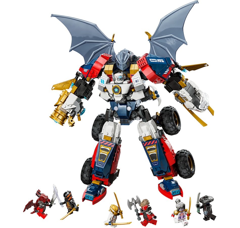 Image 117179_ALTMORE1.jpg, Product 117-179 / Price $129.99, LEGO NINJAGO Zane's Ultra Combiner Mech (71834) from Lego on TSC.ca's Toys & Hobbies department