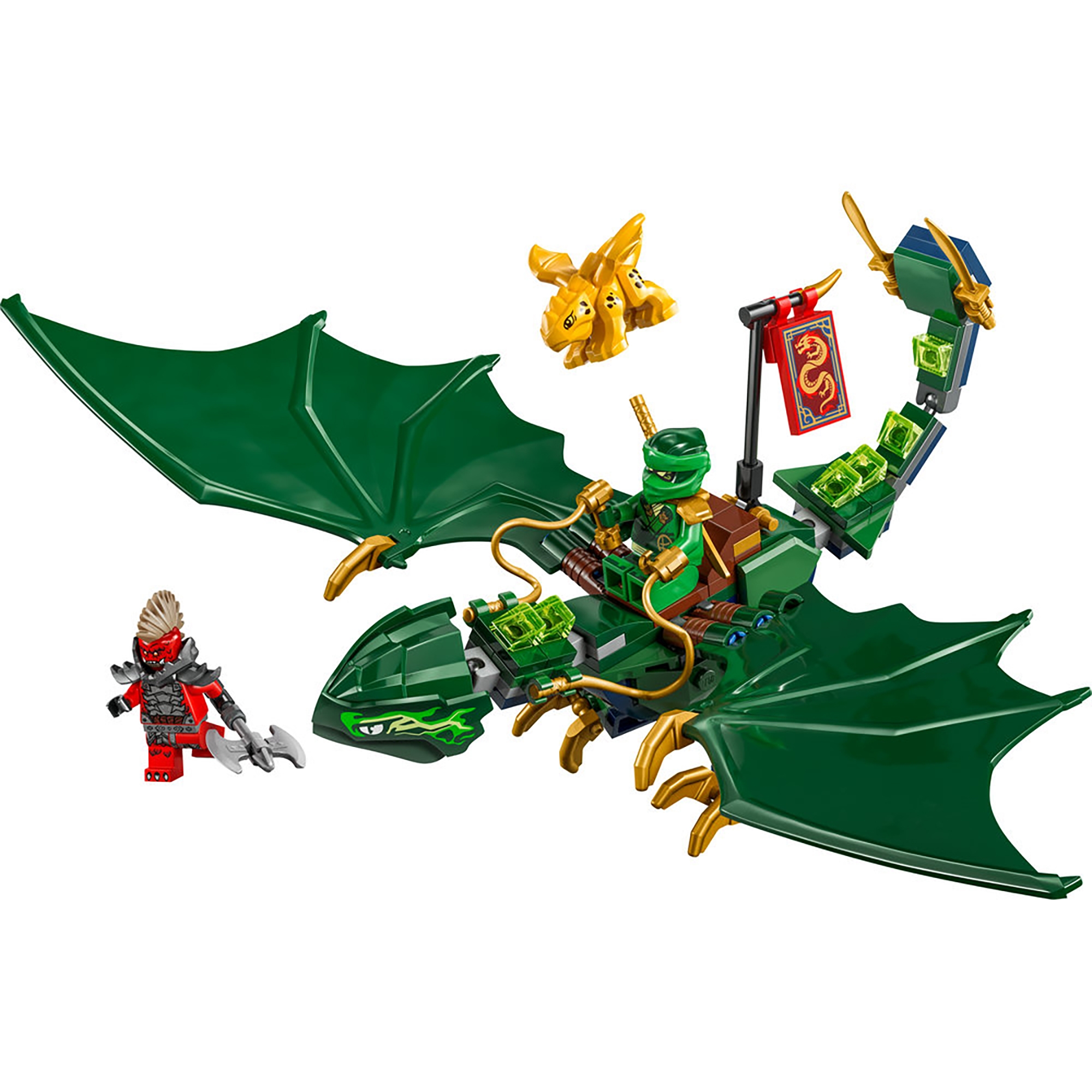 LEGO NINJAGO Lloyd's Green Forest Dragon (71829) - TSC.ca