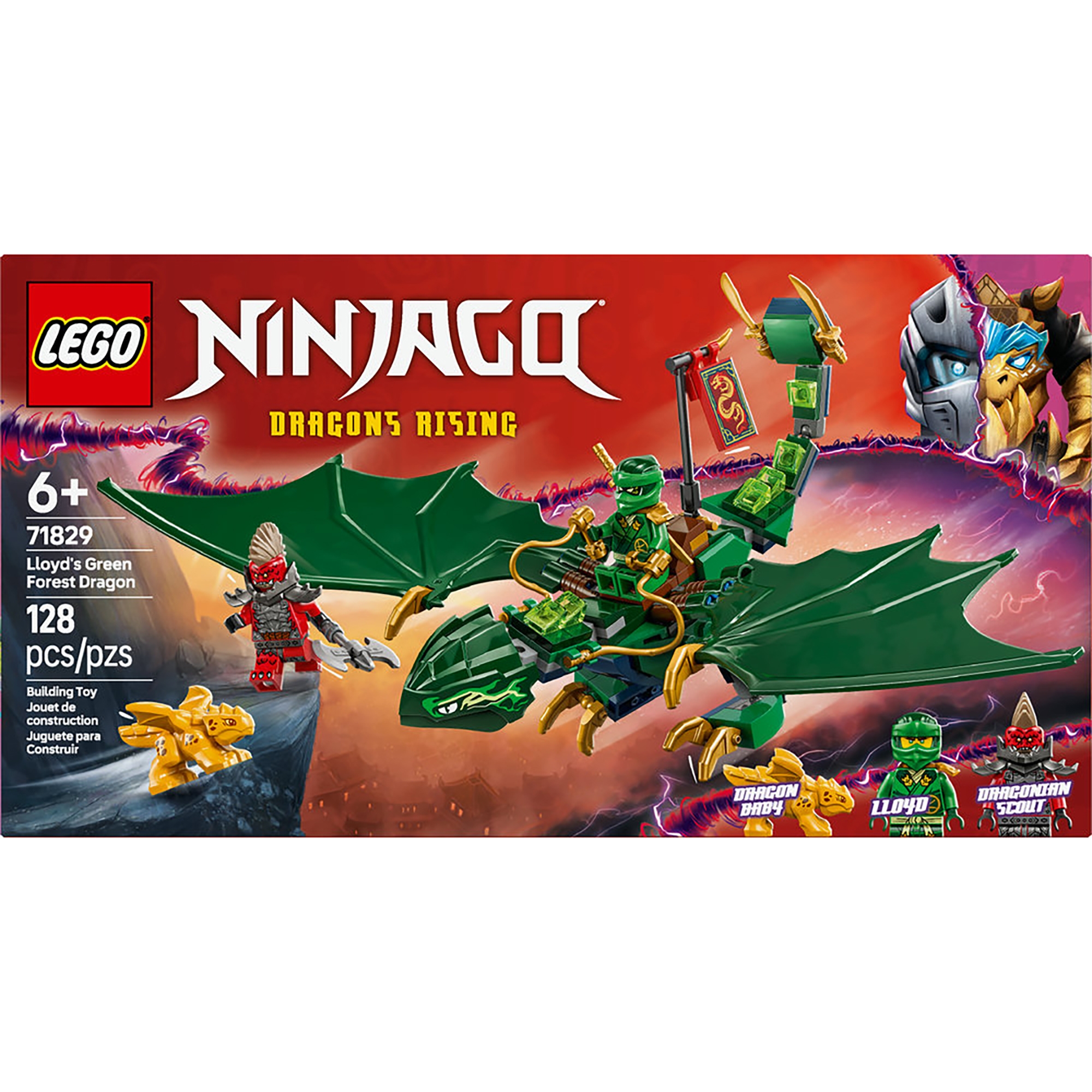 LEGO NINJAGO Lloyd's Green Forest Dragon (71829) - TSC.ca