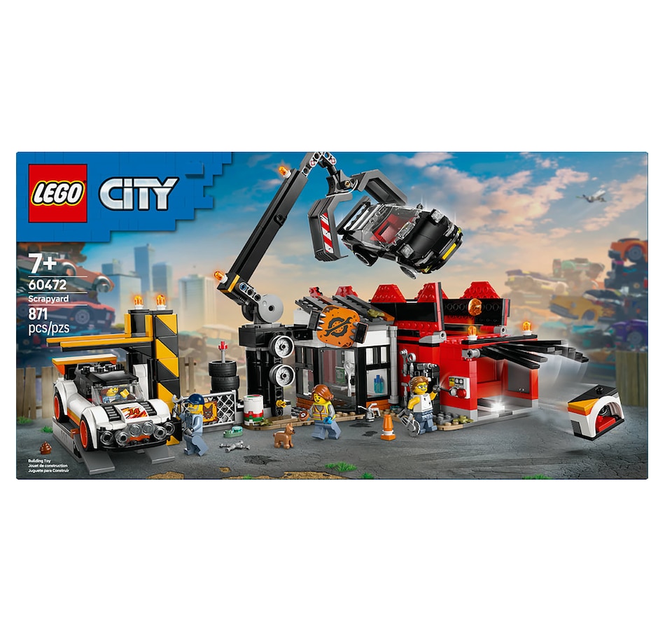 Image 117185_ALTMORE2.jpg, Product 117-185 / Price $99.99, LEGO City Scrapyard with Cars (60472) from Lego on TSC.ca's Toys & Hobbies department