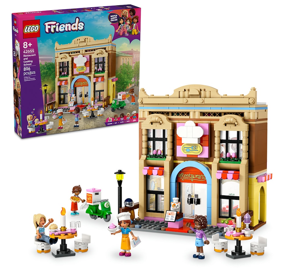 Image 117206.jpg, Product 117-206 / Price $99.99, LEGO Friends Restaurant and Cooking School (42655) from Lego on TSC.ca's Toys & Hobbies department