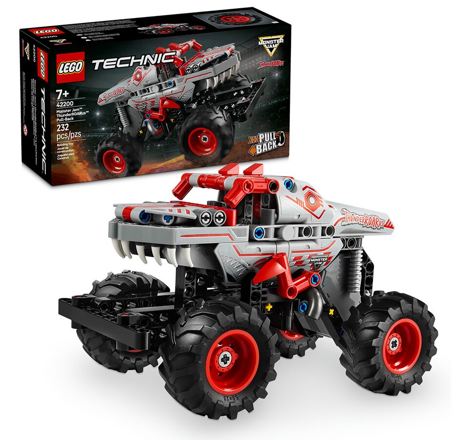Image 117212.jpg, Product 117-212 / Price $34.99, LEGO Monster Jam™ ThunderROARus™ Pull-Back (42200) from Lego on TSC.ca's Toys & Hobbies department