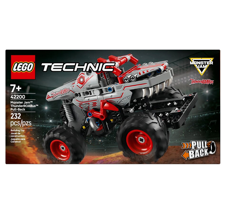 Image 117212_ALTMORE2.jpg, Product 117-212 / Price $34.99, LEGO Monster Jam™ ThunderROARus™ Pull-Back (42200) from Lego on TSC.ca's Toys & Hobbies department
