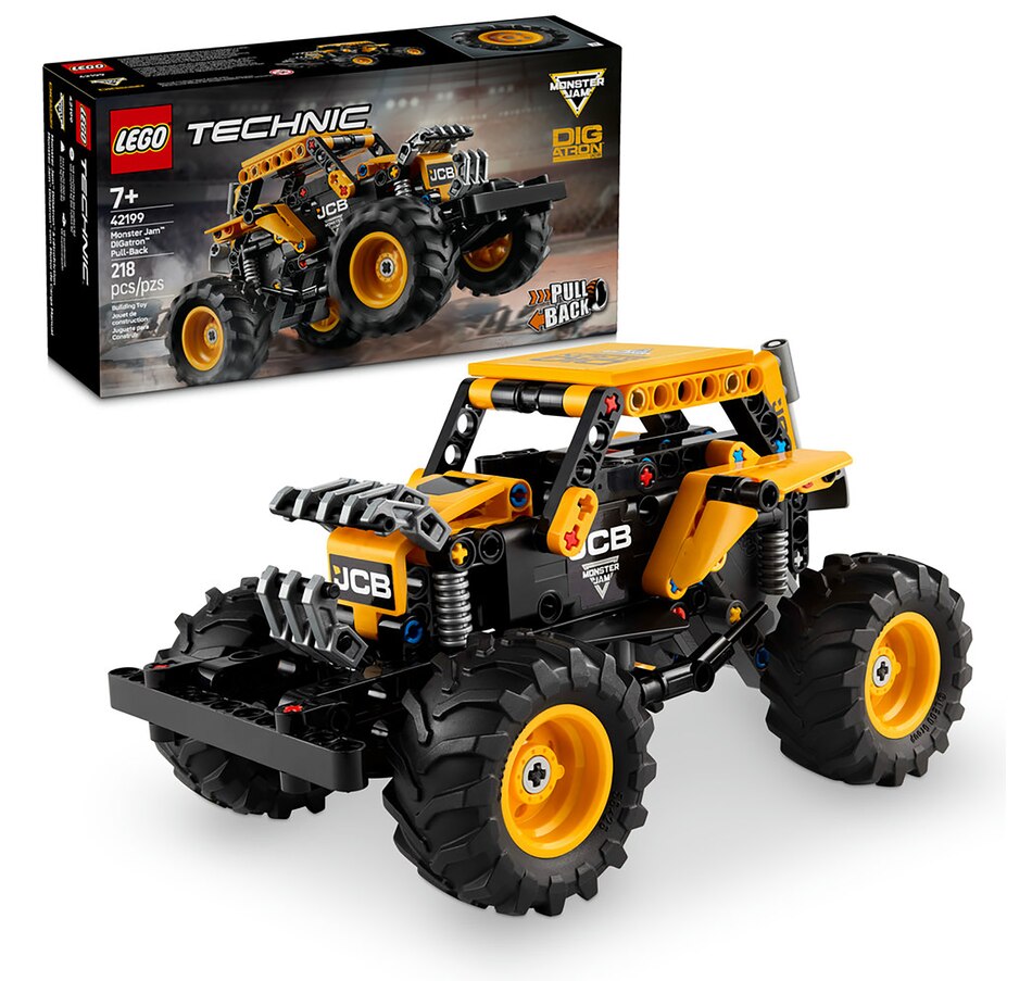 Image 117213.jpg, Product 117-213 / Price $34.99, LEGO Technic Monster Jam DIGatron Pull-Back (42199) from Lego on TSC.ca's Toys & Hobbies department