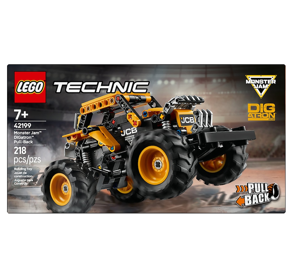 Image 117213_ALTMORE1.jpg, Product 117-213 / Price $34.99, LEGO Technic Monster Jam DIGatron Pull-Back (42199) from Lego on TSC.ca's Toys & Hobbies department