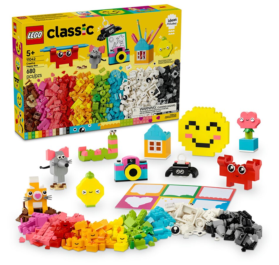 Image 117228.jpg, Product 117-228 / Price $49.99, LEGO Classic Creative Happy Box (11042) from Lego on TSC.ca's Toys & Hobbies department