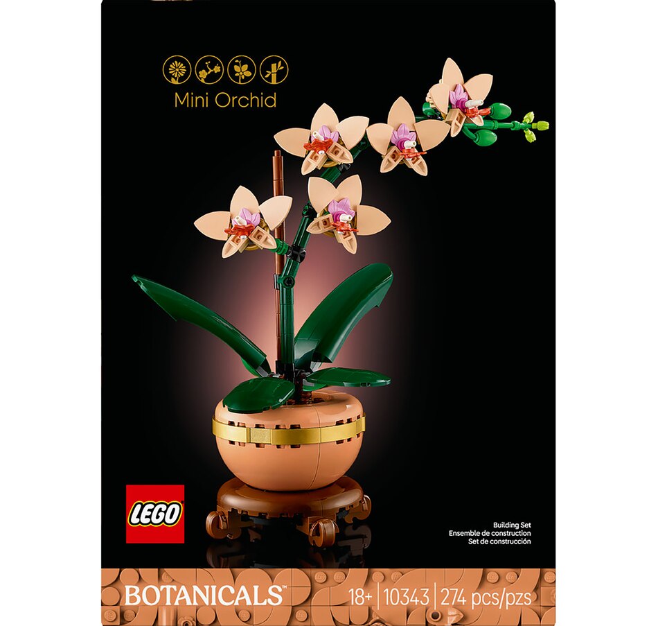 Image 117233_ALTMORE2.jpg, Product 117-233 / Price $39.99, LEGO Mini Orchid (10343) from Lego on TSC.ca's Toys & Hobbies department