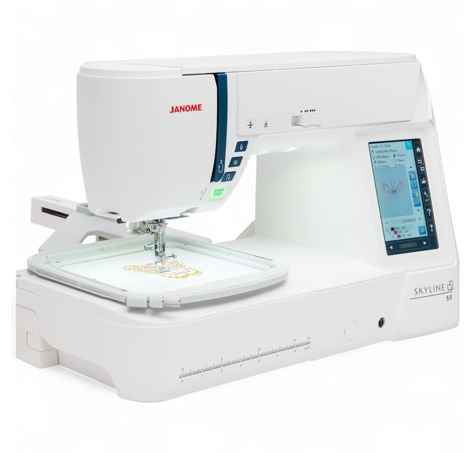 Image 117238_ALTMORE1.jpg, Product 117-238 / Price $6,299.00, Janome Skyline S9 Indigo from Janome on TSC.ca's Toys & Hobbies department