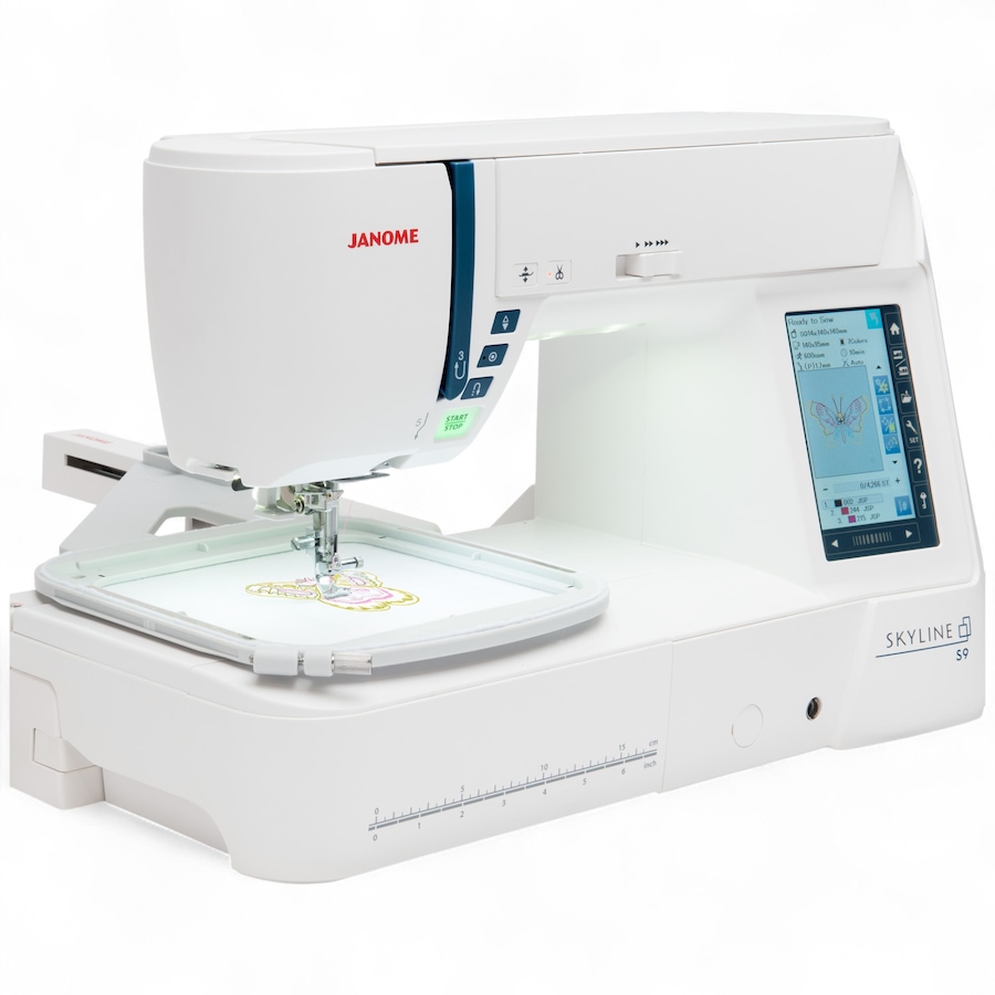 Image 117238_ALTMORE1.jpg, Product 117-238 / Price $6,379.00, Janome Skyline S9 Indigo from Janome on TSC.ca's Toys & Hobbies department