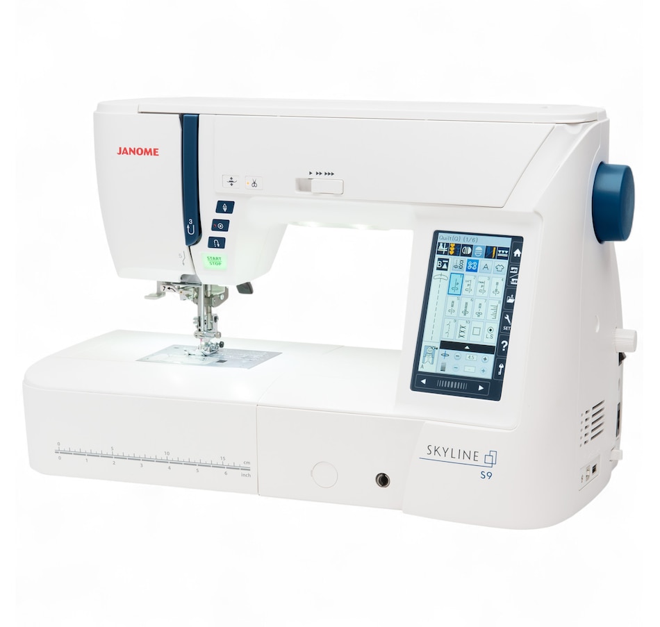 Image 117238_ALTMORE2.jpg, Product 117-238 / Price $6,299.00, Janome Skyline S9 Indigo from Janome on TSC.ca's Toys & Hobbies department