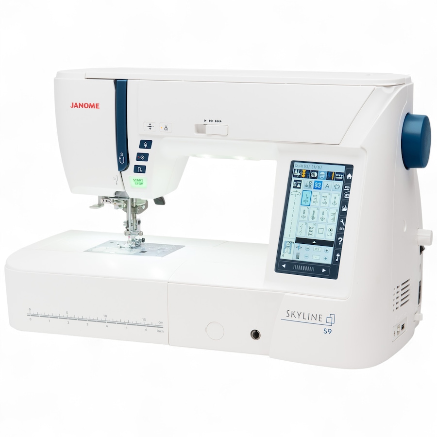 Image 117238_ALTMORE2.jpg, Product 117-238 / Price $6,379.00, Janome Skyline S9 Indigo from Janome on TSC.ca's Toys & Hobbies department
