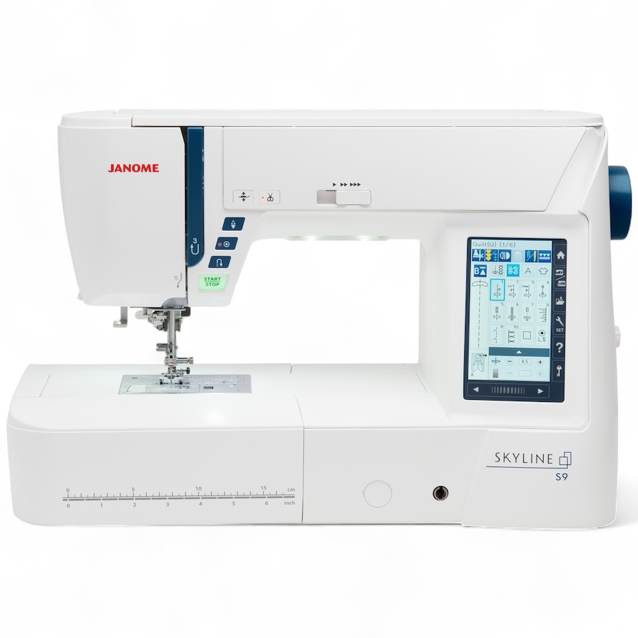 Image 117238_ALTMORE3.jpg, Product 117-238 / Price $6,379.00, Janome Skyline S9 Indigo from Janome on TSC.ca's Toys & Hobbies department