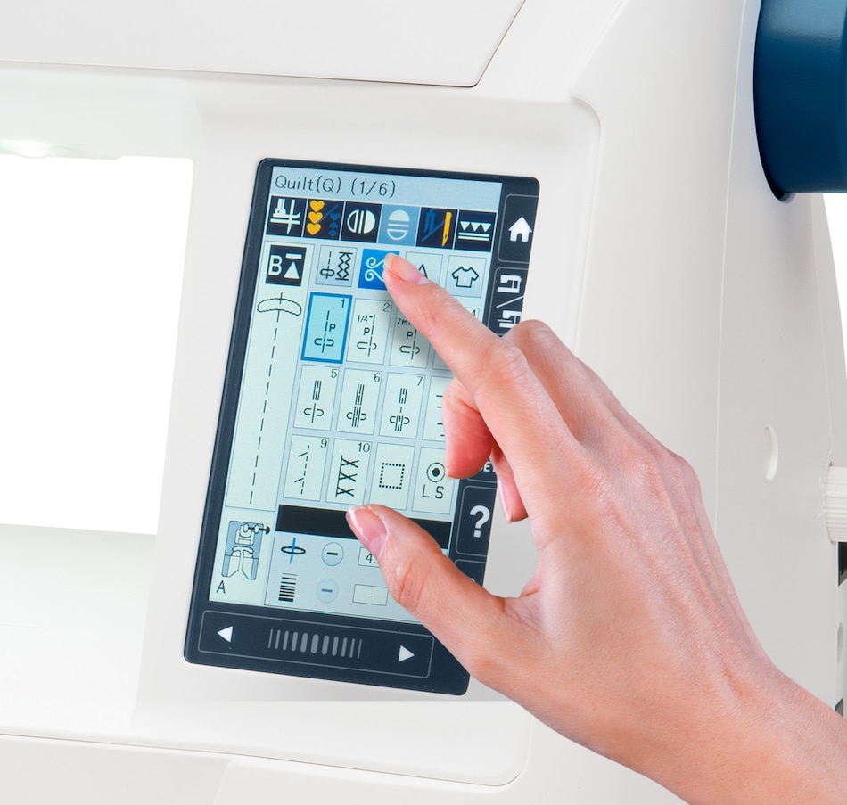 Image 117238_ALTMORE5.jpg, Product 117-238 / Price $6,299.00, Janome Skyline S9 Indigo from Janome on TSC.ca's Toys & Hobbies department