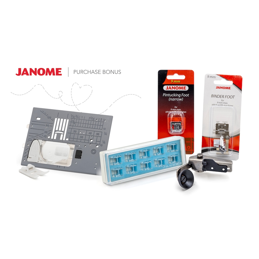 Image 117238_ALTMORE6.jpg, Product 117-238 / Price $6,379.00, Janome Skyline S9 Indigo from Janome on TSC.ca's Toys & Hobbies department