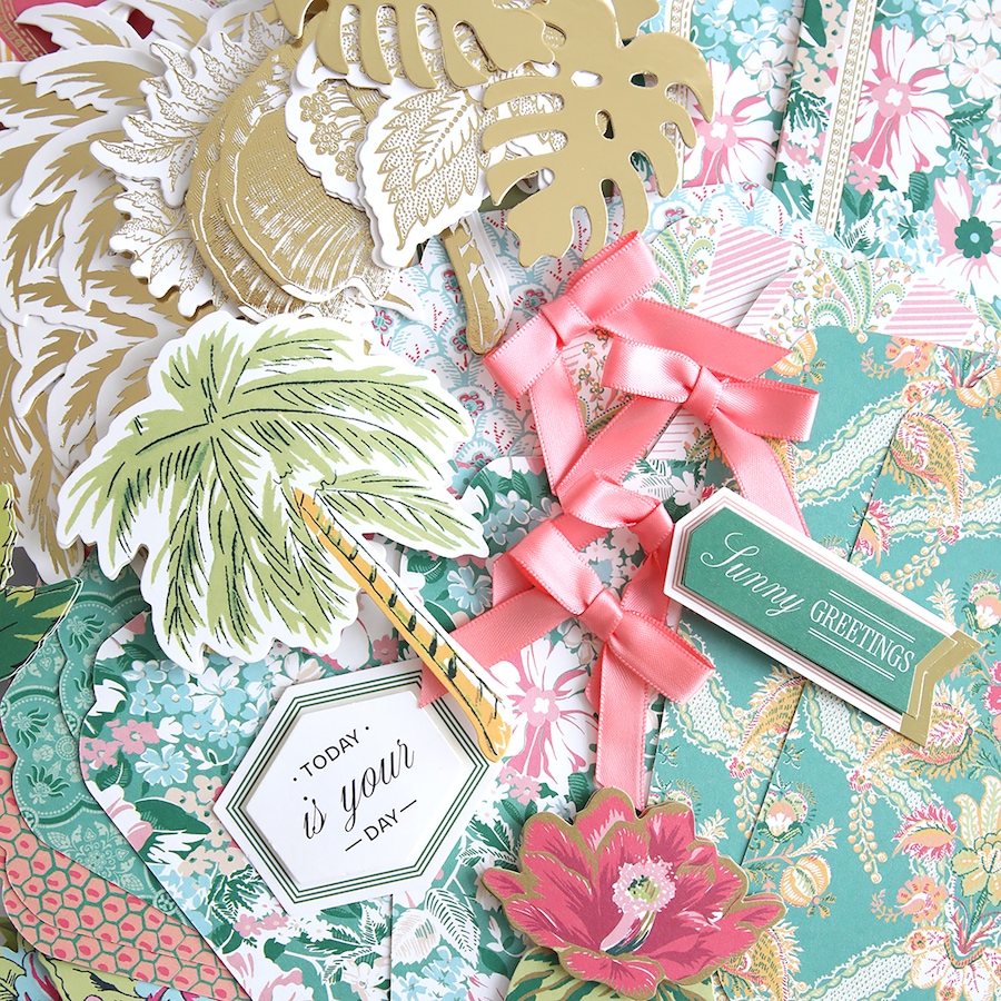 Image 117254_ALTMORE2.jpg, Product 117-254 / Price $49.99, Anna Griffin Simply Tropical Card Making Kit from Anna Griffin on TSC.ca's Home & Garden department
