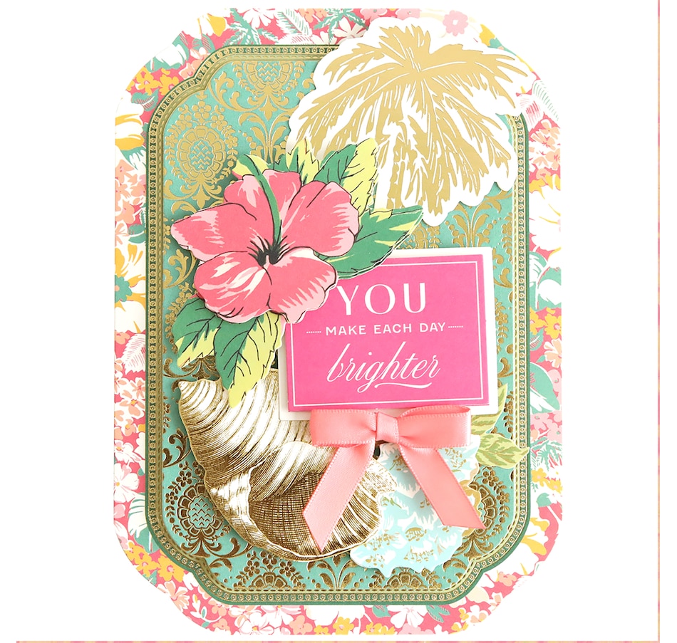Image 117254_ALTMORE3.jpg, Product 117-254 / Price $49.99, Anna Griffin Simply Tropical Card Making Kit from Anna Griffin on TSC.ca's Home & Garden department