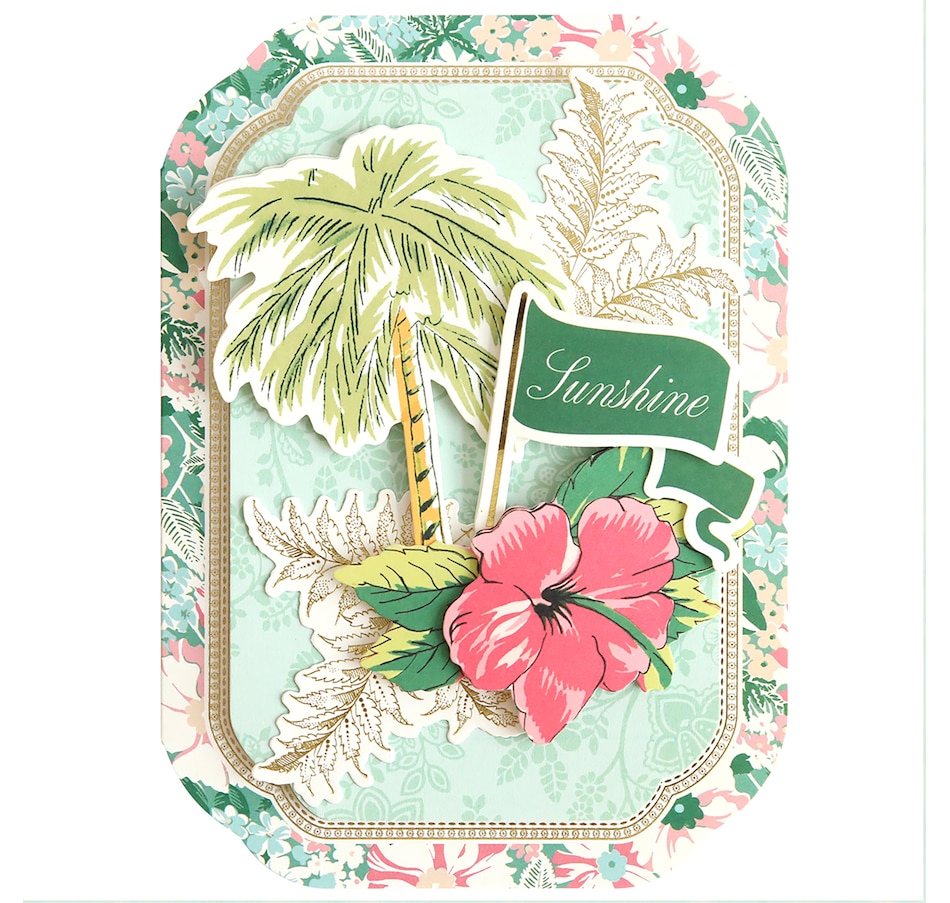 Image 117254_ALTMORE4.jpg, Product 117-254 / Price $49.99, Anna Griffin Simply Tropical Card Making Kit from Anna Griffin on TSC.ca's Home & Garden department
