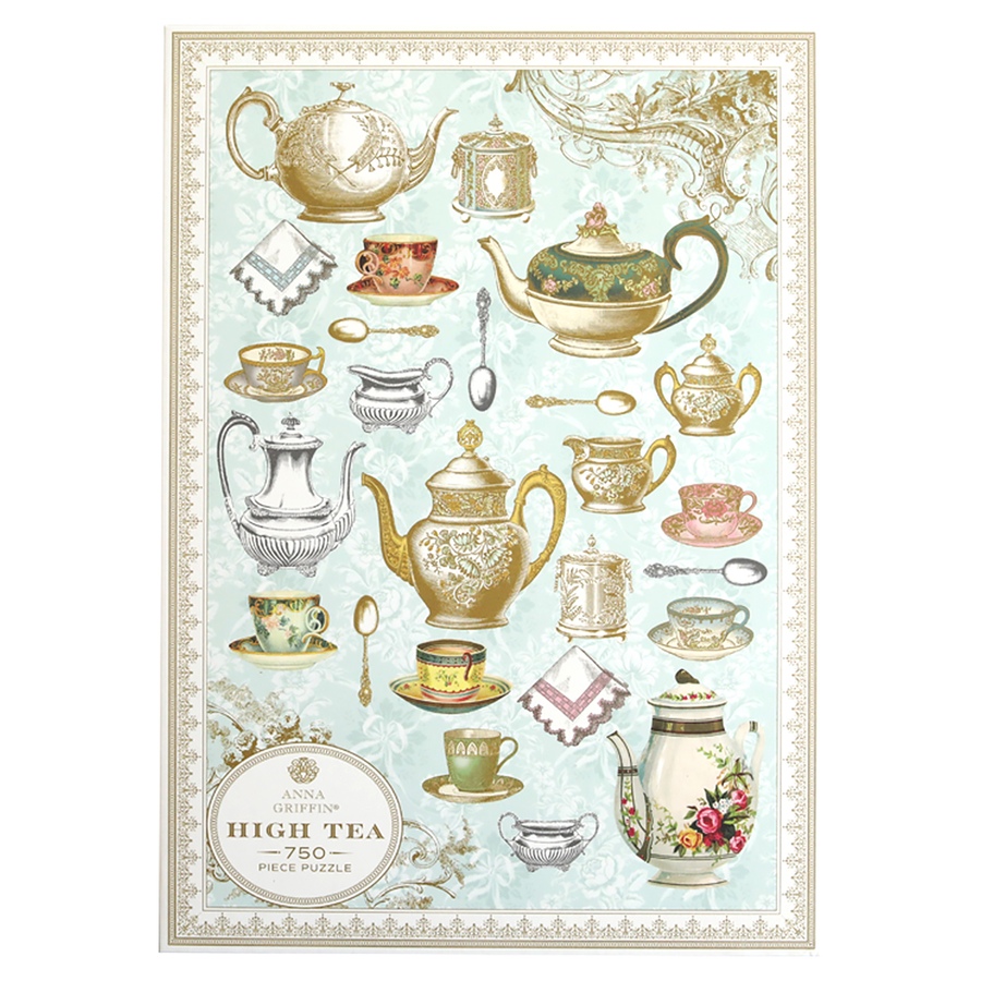 Image 117322.jpg, Product 117-322 / Price $49.99, Anna Griffin High Tea Jigsaw Puzzle from Anna Griffin on TSC.ca's Home & Garden department
