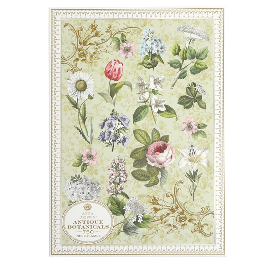 Image 117323.jpg, Product 117-323 / Price $49.99, Anna Griffin Antique Botanicals Jigsaw Puzzle from Anna Griffin on TSC.ca's Home & Garden department