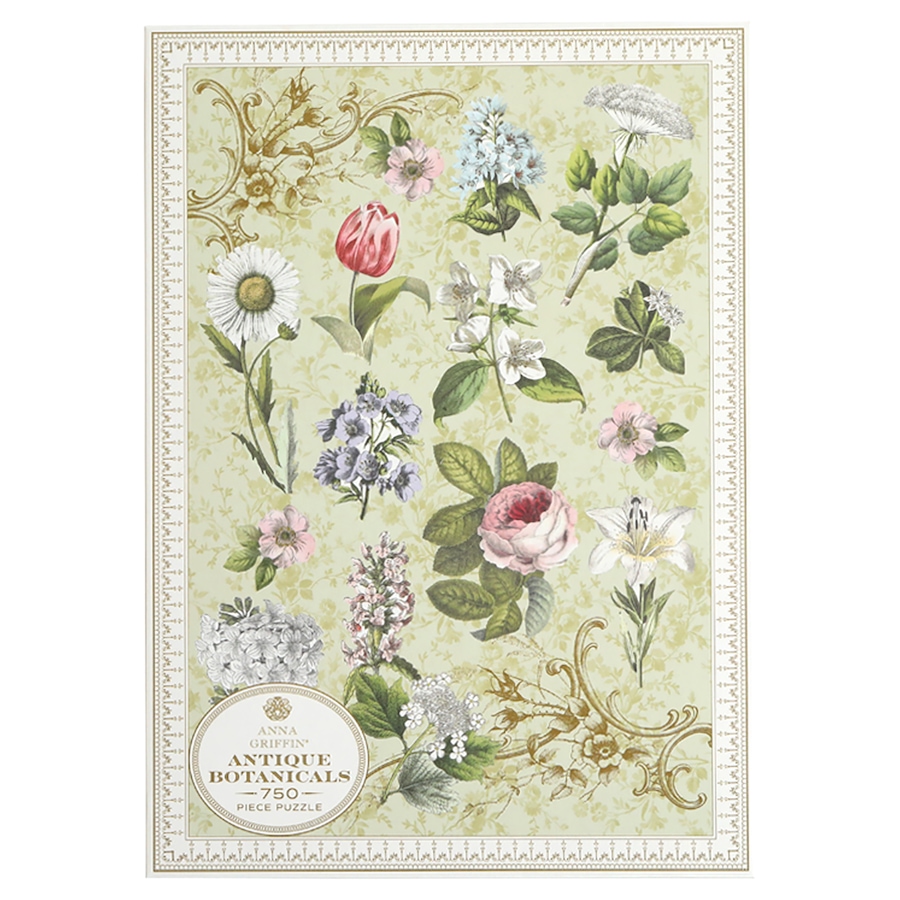 Image 117323.jpg, Product 117-323 / Price $49.99, Anna Griffin Antique Botanicals Jigsaw Puzzle from Anna Griffin on TSC.ca's Home & Garden department
