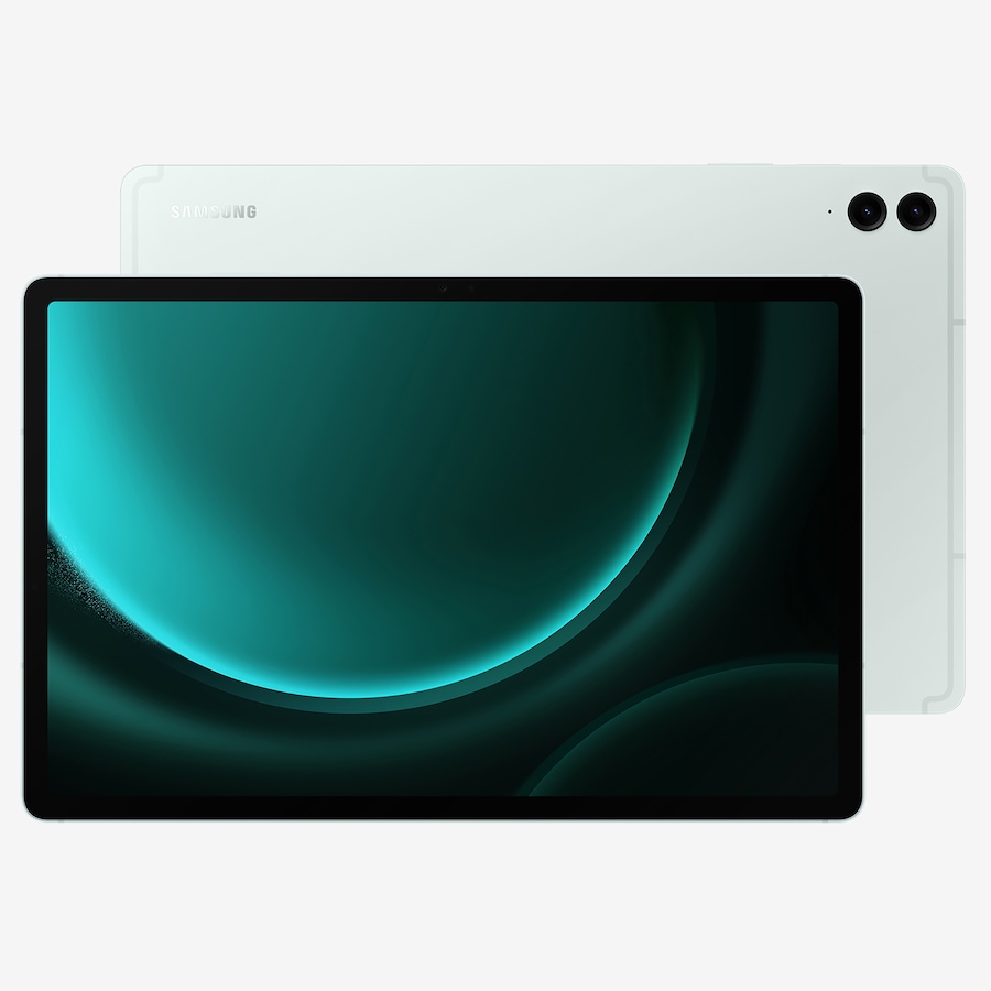 Image 117351_ALTMORE1.jpg, Product 117-351 / Price $929.99, Samsung Galaxy Tab S9 FE+ 12.4" (256 GB, light green) and Watch6 BT 44 mm (black) from Samsung on TSC.ca's Electronics department