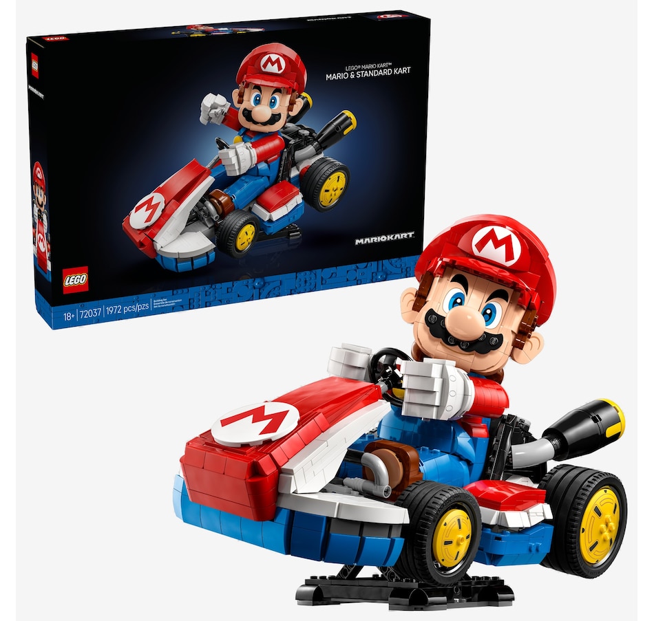 Image 117421.jpg, Product 117-421 / Price $219.99, LEGO Mario Kart Mario and Standard Kart (72037) from Lego on TSC.ca's Toys & Hobbies department