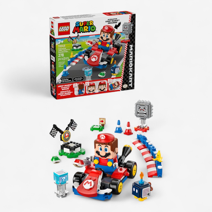 Image 117446.jpg, Product 117-446 / Price $64.99, LEGO Super Mario Mario Kart Interactive (72043) from Lego on TSC.ca's Toys & Hobbies department