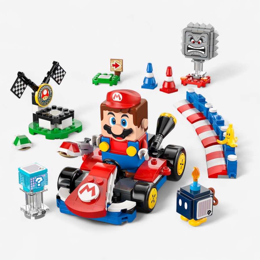 Image 117446_ALTMORE1.jpg, Product 117-446 / Price $64.99, LEGO Super Mario Mario Kart Interactive (72043) from Lego on TSC.ca's Toys & Hobbies department