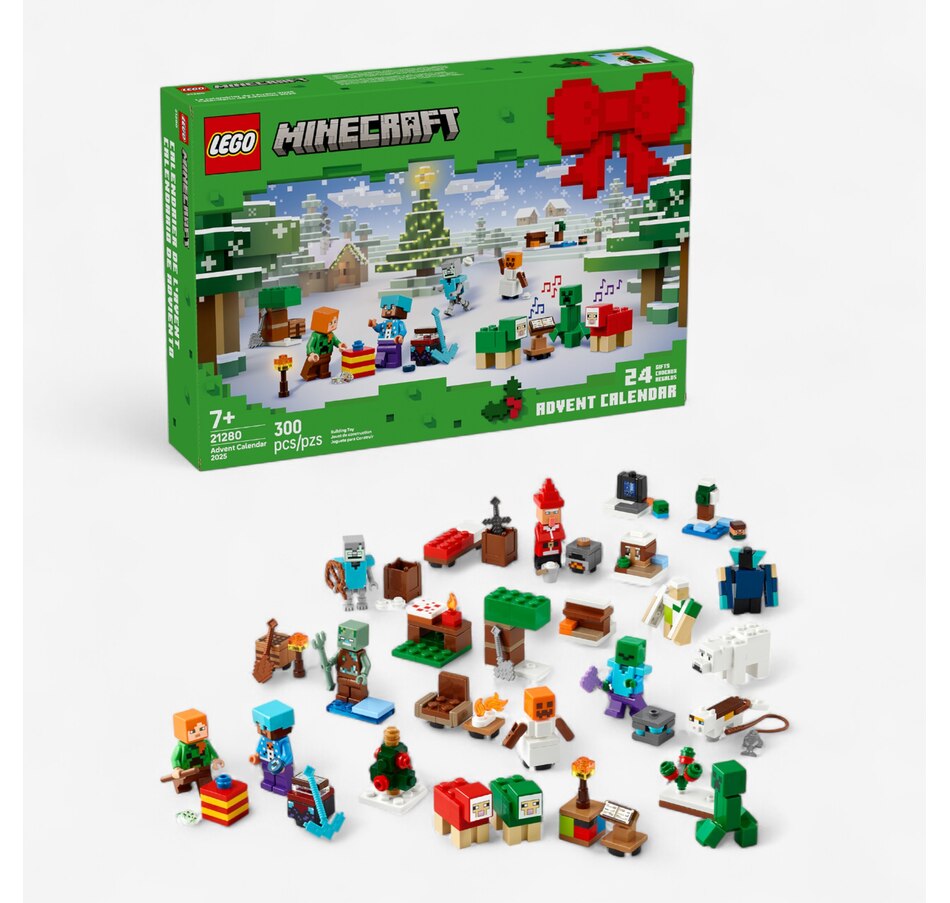Image 117458.jpg, Product 117-458 / Price $59.99, LEGO Minecraft Advent Calendar 2025 (21280) from Lego on TSC.ca's Toys & Hobbies department