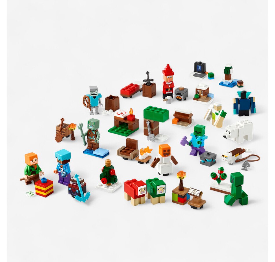 Image 117458_ALTMORE1.jpg, Product 117-458 / Price $59.99, LEGO Minecraft Advent Calendar 2025 (21280) from Lego on TSC.ca's Toys & Hobbies department