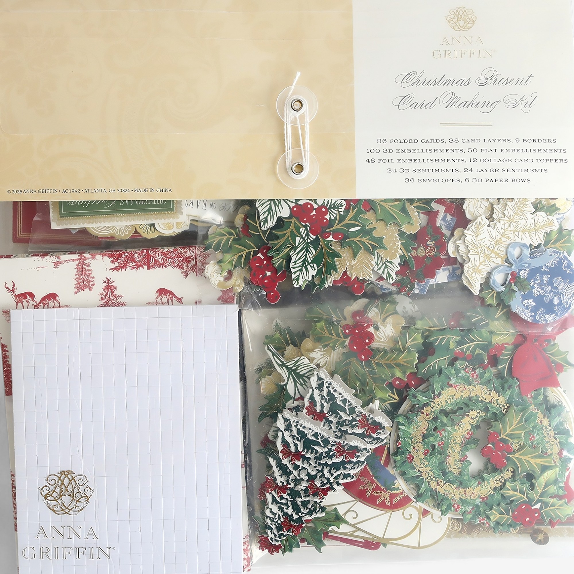 Anna Griffin Christmas Present Card Making Kit - TSC.ca
