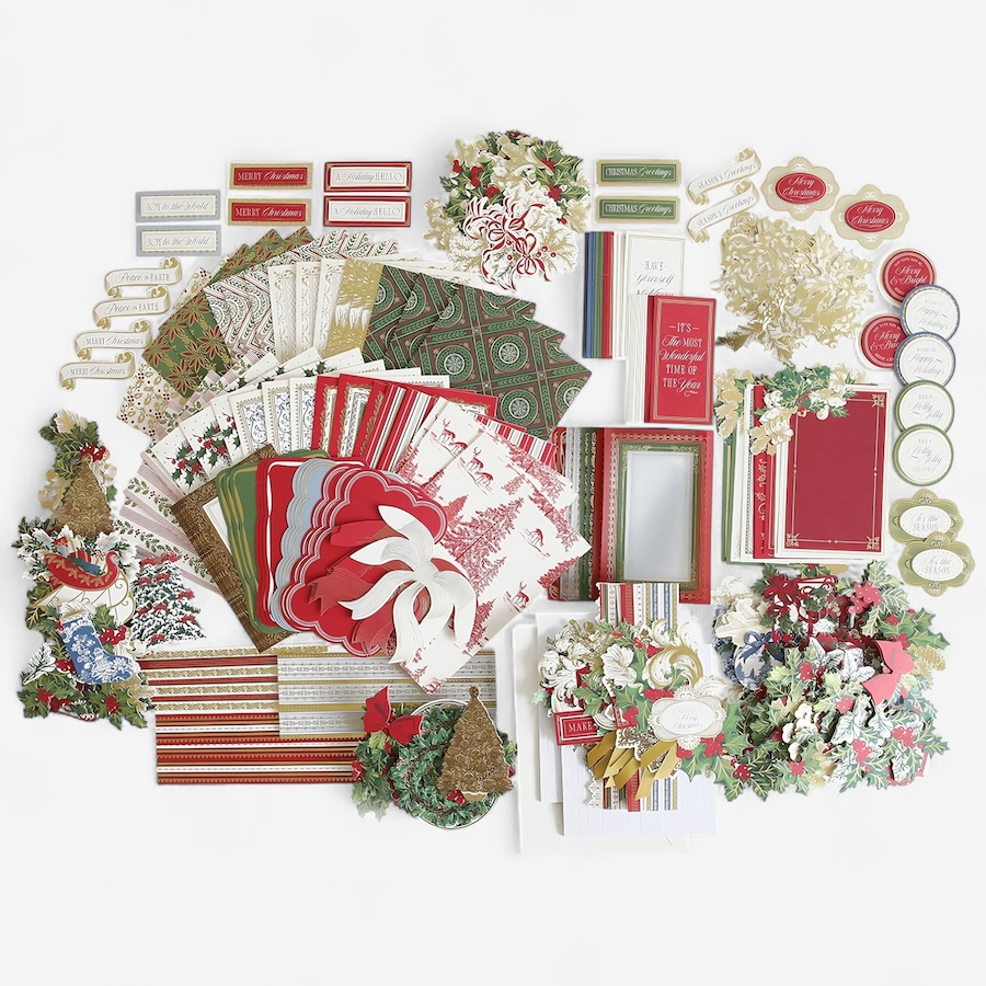 Image 117469_ALTMORE1.jpg, Product 117-469 / Price $99.99, Anna Griffin Christmas Present Card Making Kit from Anna Griffin on TSC.ca's Home & Garden department