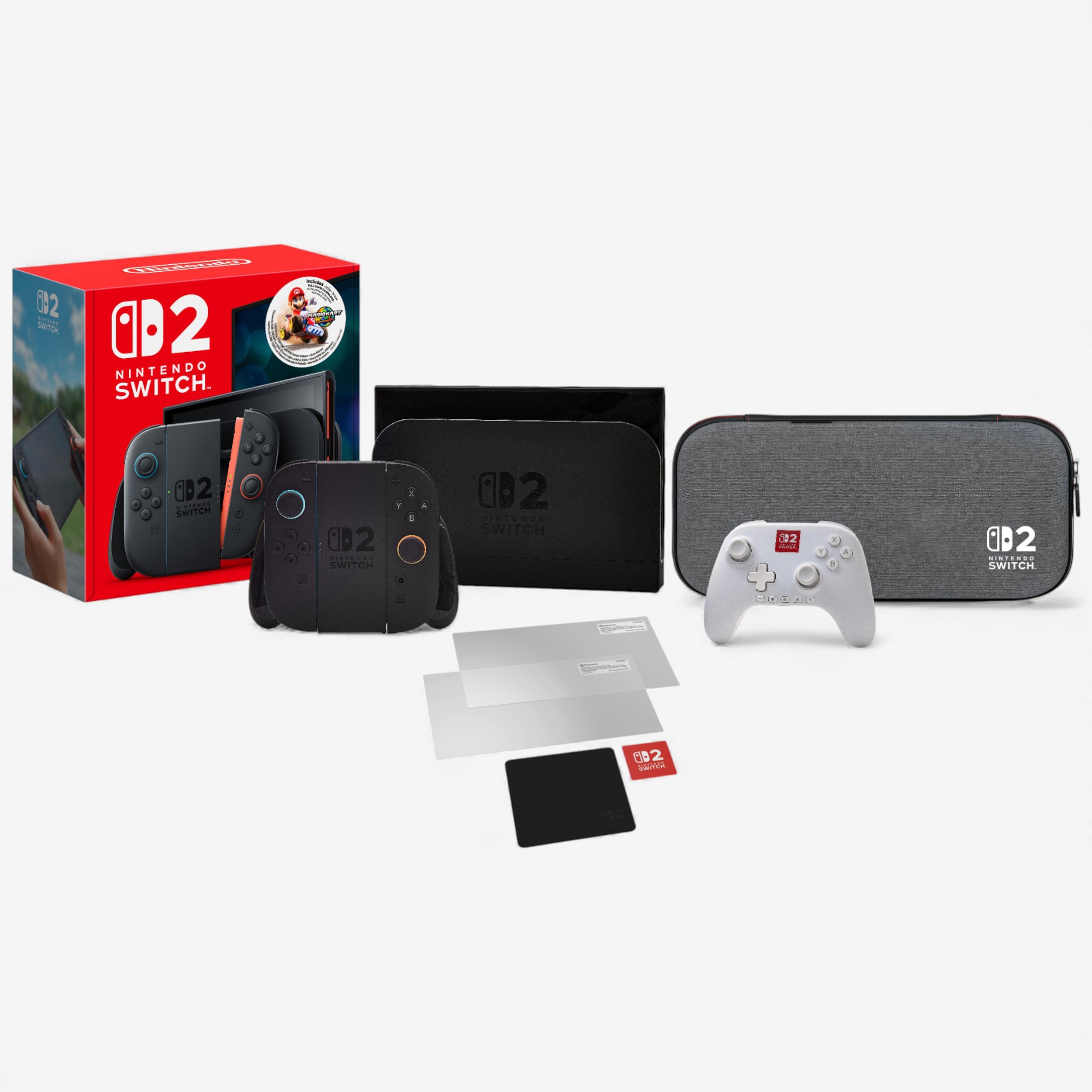 ニンテンドースイッチ　Switch Nintendo 6614313 Switch 2 Console Multicolored 256GB 7.9in LCD