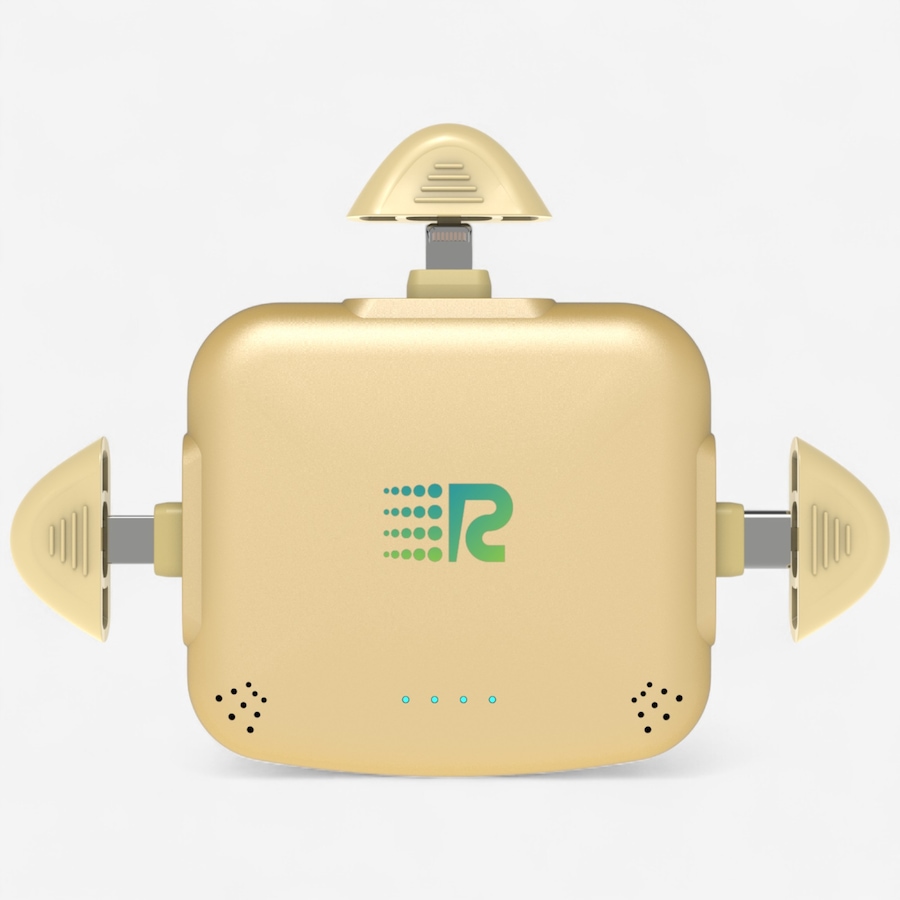 Image 117516_GLD.jpg, Product 117-516 / Price $239.99, Rush Charge Universe 3,300-mAh 3-in-1 Portable Backup Charger from Rush Charge on TSC.ca's Electronics department