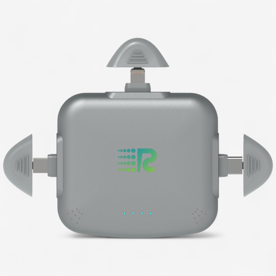 Image 117516_GRY.jpg, Product 117-516 / Price $239.99, Rush Charge Universe 3,300-mAh 3-in-1 Portable Backup Charger from Rush Charge on TSC.ca's Electronics department