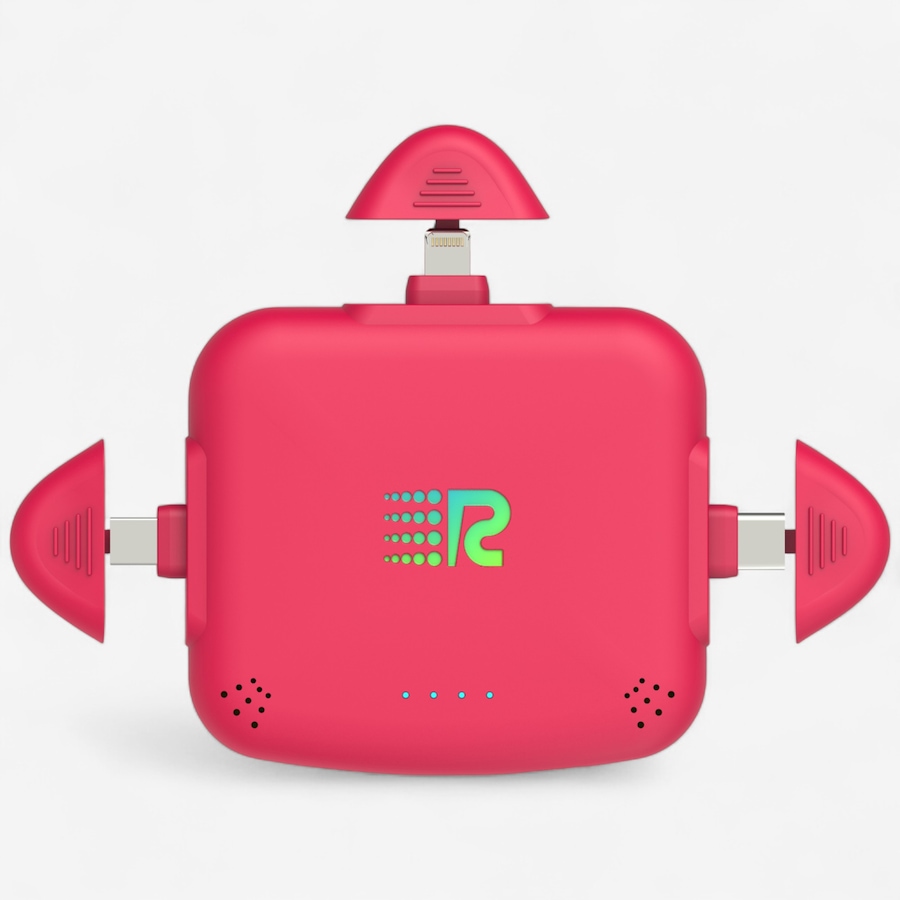 Image 117516_RED.jpg, Product 117-516 / Price $239.99, Rush Charge Universe 3,300-mAh 3-in-1 Portable Backup Charger from Rush Charge on TSC.ca's Electronics department