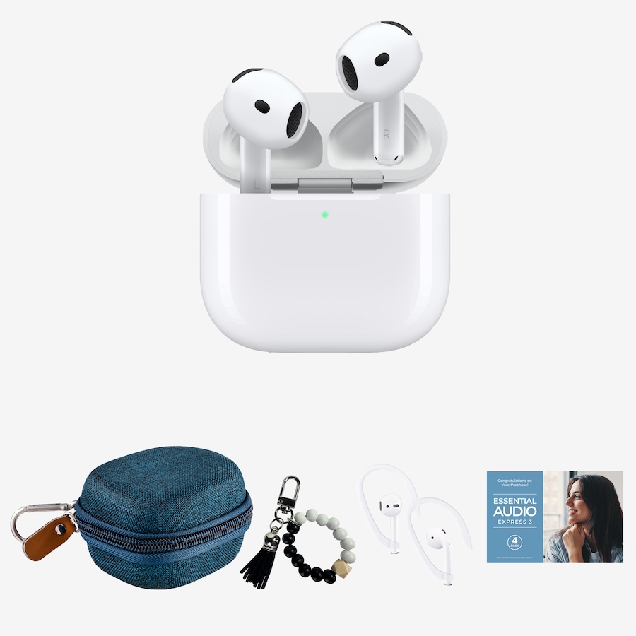 Image 117518_BLU.jpg, Product 117-518 / Price $189.99, Apple AirPods 4 Wireless Earbuds from Apple on TSC.ca's Electronics department