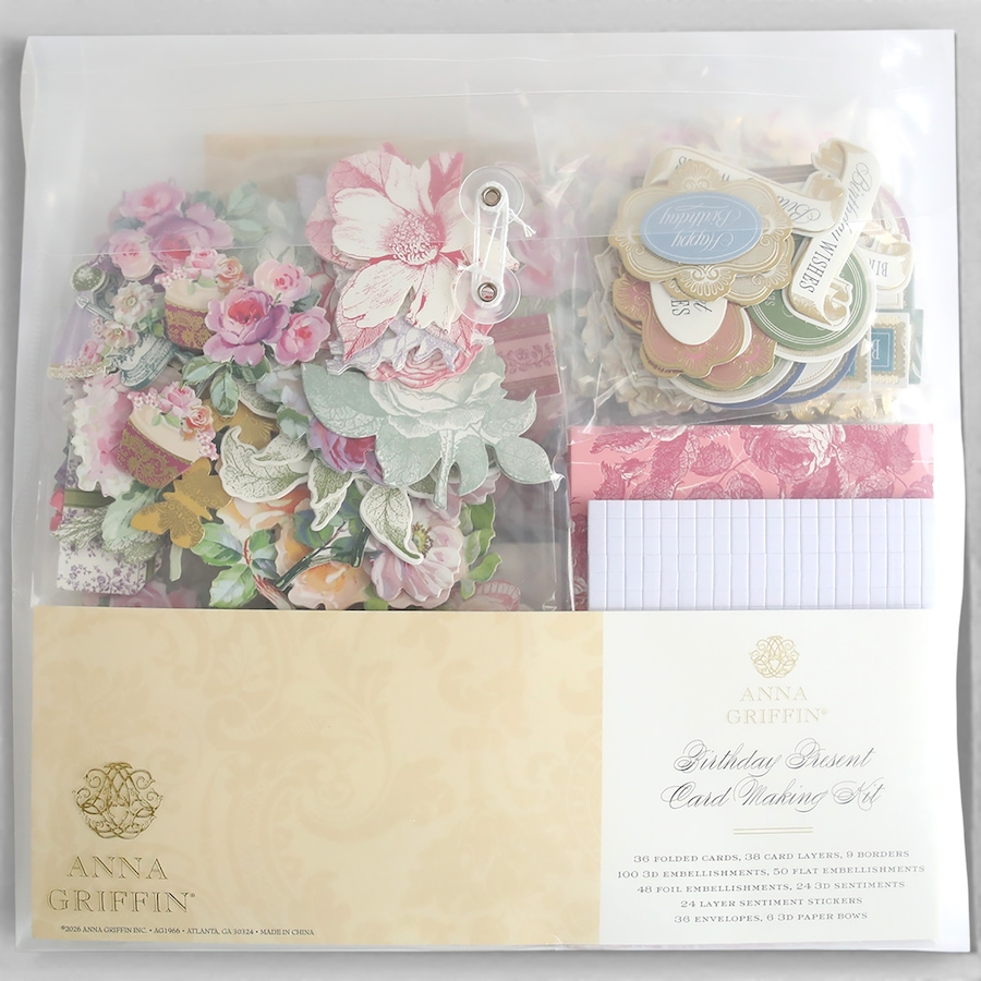 Image 117520.jpg, Product 117-520 / Price $109.99, Anna Griffin Birthday Present Card Making Kit from Anna Griffin on TSC.ca's Home & Garden department