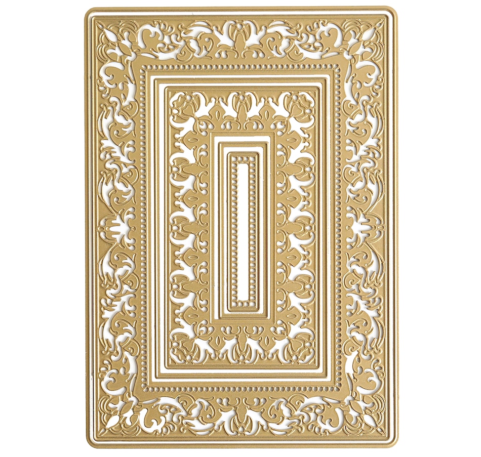 Image 117521.jpg, Product 117-521 / Price $39.99, Anna Griffin Birthday Present Scroll 3D Concentric Frame Dies from Anna Griffin on TSC.ca's Home & Garden department